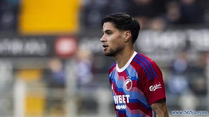 KILMARNOCK, SCOTLAND - AUGUST 29: Copenhagens Kevin Diks during a UEFA Conference League playoff second leg match between Kilmarnock and FC Copenhagen at Rugby Park, on August 29, 2024, in Kilmarnock, Scotland. (Photo by Craig Foy/SNS Group via Getty Images)